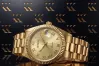 Italian 14K Yellow Gold Lady Geneve Watch lw073y