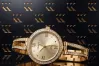 Жовтий 14k золото леді круглий Geneve дивитися lw075ydy