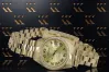 Goldene Damen Genf Uhr mit 14 Karat Gelbgold 585 lw078ydg&lbw009y