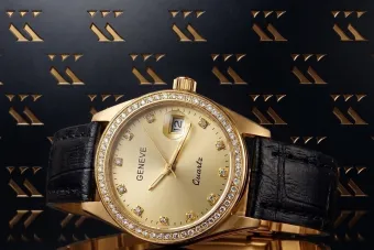 14K Жълто злато, Златна гривна lw078ydyz