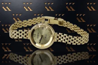 Reloj de dama en oro amarillo de 14 quilates, Or Geneve lw082y