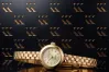 14K Yellow Gold Geneva Lady's Watch lw084y