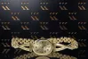 Italian 14K Yellow Gold Lady Watch - Geneve Lady Gift lw089y