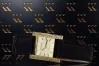 Жовтий 14k золото Geneve леді 0.25ct Алмазний годинник lwd035ydg