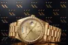 Schöne Gelbgold 14k 585 Damen Genf Uhr mw013ydy&mbw006yo-f