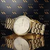 Reloj de pulsera Atlántico de oro amarillo 14k para hombre mw003y&mbw007y