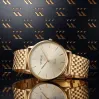 Goldene 14k 585 Herrenuhr Geneve mw004y&mbw005y