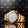 Gelb 14k 585 Gold Herrenuhr Geneve mw004ydw&mbw005y