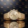 Ceas bărbătesc din aur galben 14k Geneve mw005ydy&mbw013yo