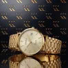 Ceas bărbătesc din aur galben 14k 585 italian Geneve mw006y&mbw001y