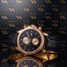 14 Karat Gold Herren Geneve Uhr mw007r