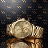 Gelbgold 14 Karat 585 Herrenuhr Geneve mw007y&mbw006yo