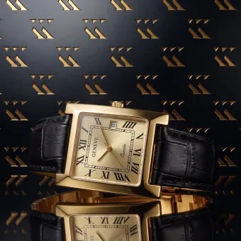 Montre Italienne Jaune 14k 585 or Montre Homme Geneve mw009y