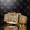 Italienisch Gelb 14k Gold Herrenuhr Geneve mw009y&mbw006y