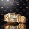 Italienisch Gelb Herrenuhr aus 14 Karat Gold Geneve Armbanduhr mw009y&mbw007y