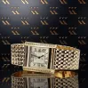 Ceas Lady de damă din aur galben de 14k Ceas de mână Geneve mw010ydg&mbw013y-f