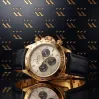 Galben 14k 585 ceas de aur pentru bărbați Geneve mw012y-gb