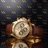 Ceas elegant cu curea din aur pentru bărbați 14k 585 Geneve mw012y-y