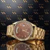 Italienische Gelbgold Herrenuhr Geneve 14k 585 mw013ydbr&mbw006y