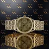 Gelbgold 14k 585 Herren Damen Armbanduhr Geneve mw013ydg&mbw019yo