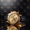 Italienisch Gelb 14k 585 Gold Herren Geneve Uhr Rolex Style mw014y