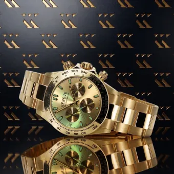 Montre Homme en Or Jaune 14k 585 de Geneve mw014ydy&mbw017y