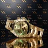 Goldene 14k 585 Herrenuhr Geneve - Exklusive Neuheit! mw014ydy&mbw017y