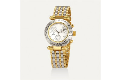 Reloj de hombre de oro amarillo de 14 quilates Geneve mw068y