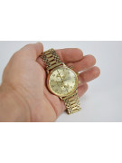 Sunshine 14k 585 Gold Men's Watch Geneve mw005y&mbw010y