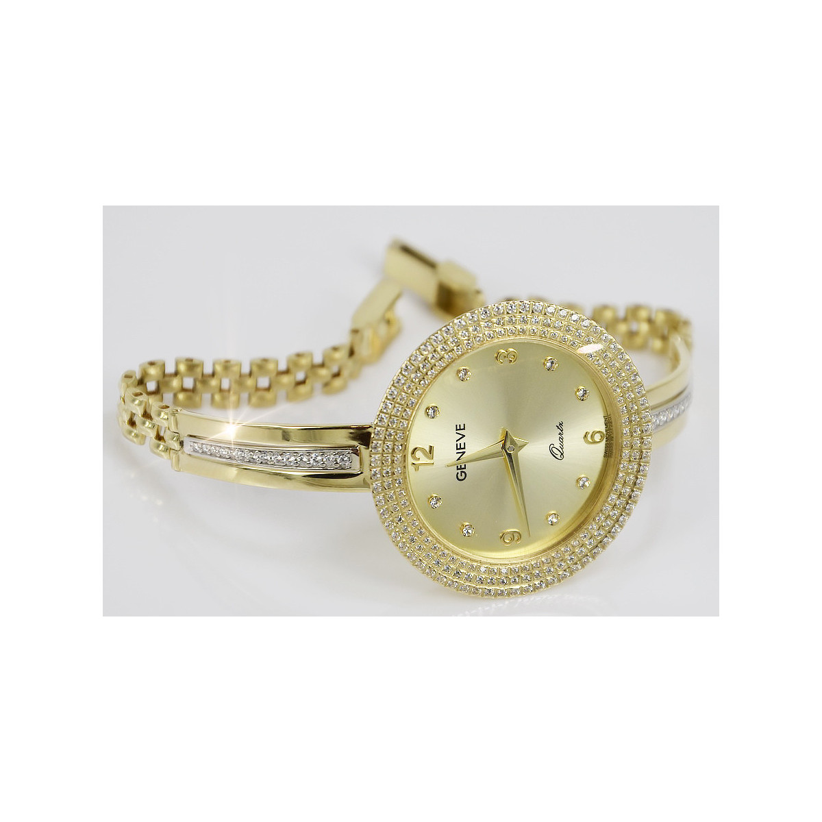 Reloj ★ de oro para damas zlotychlopak.pl Pureza de oro 585 333 ¡★ Precio bajo!