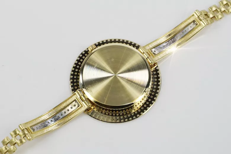 Gold ladies watch ★ zlotychlopak.pl ★ Gold purity 585 333 Low price!