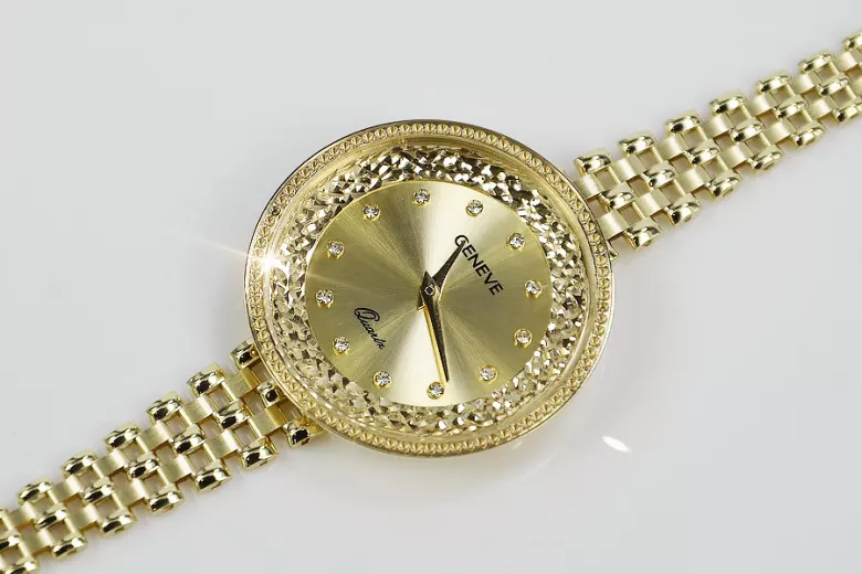 Montre ★ dame en or zlotychlopak.pl ★ Pureté d’or 585 333 Prix bas!