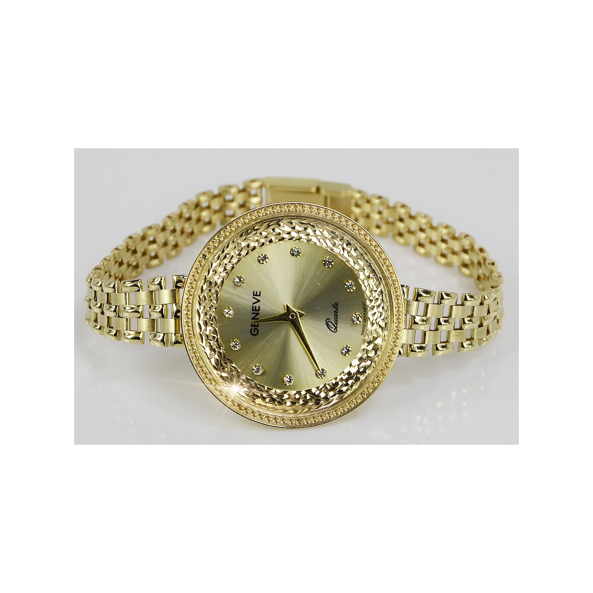 Gold ladies watch ★ zlotychlopak.pl ★ Gold purity 585 333 Low price!