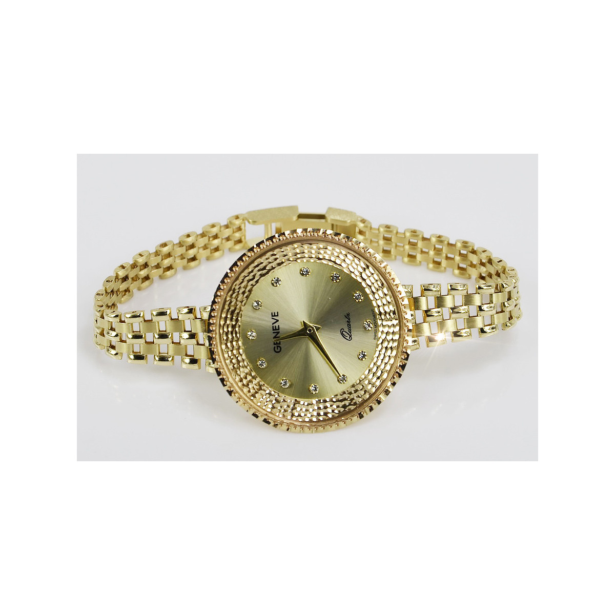 Reloj ★ de oro para damas zlotychlopak.pl Pureza de oro 585 333 ¡★ Precio bajo!