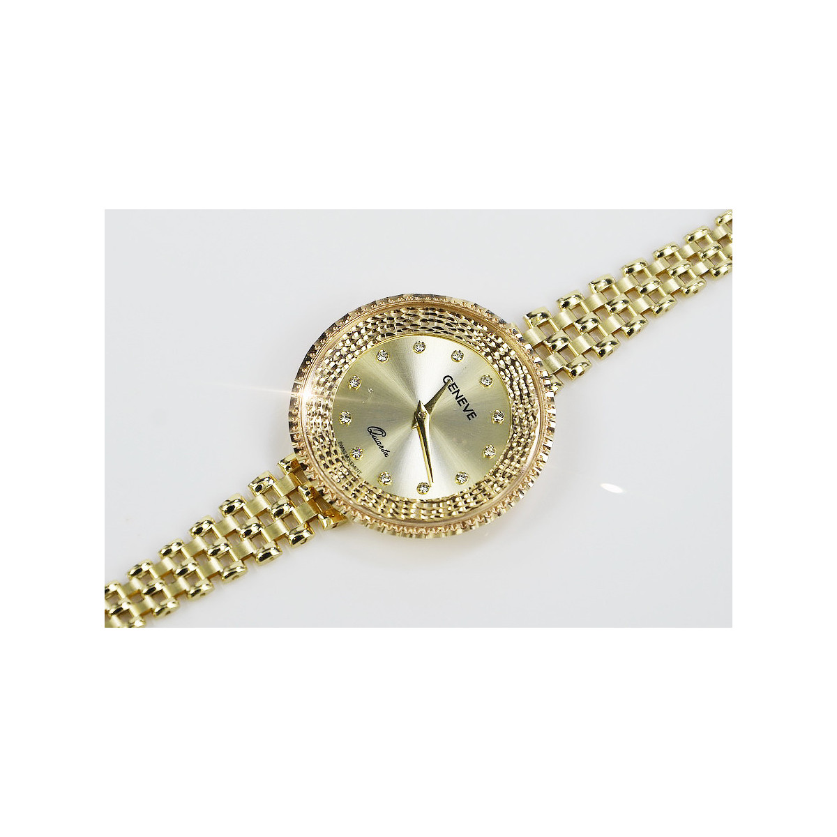 Gold ladies watch ★ zlotychlopak.pl ★ Gold purity 585 333 Low price!