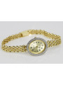 Reloj ★ de oro para damas zlotychlopak.pl Pureza de oro 585 333 ¡★ Precio bajo!