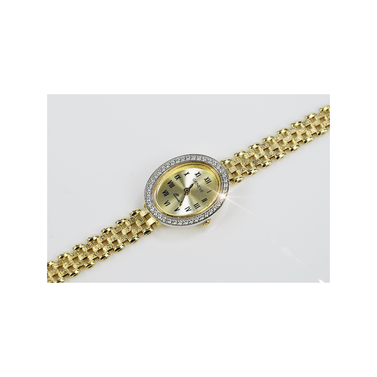 Gold ladies watch ★ zlotychlopak.pl ★ Gold purity 585 333 Low price!