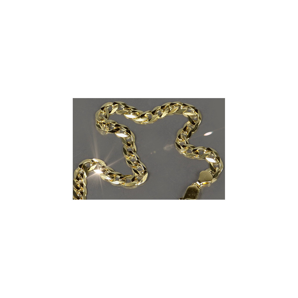 Yellow rose gold chain ★ russiangold.com ★ Gold 585 333 Low price