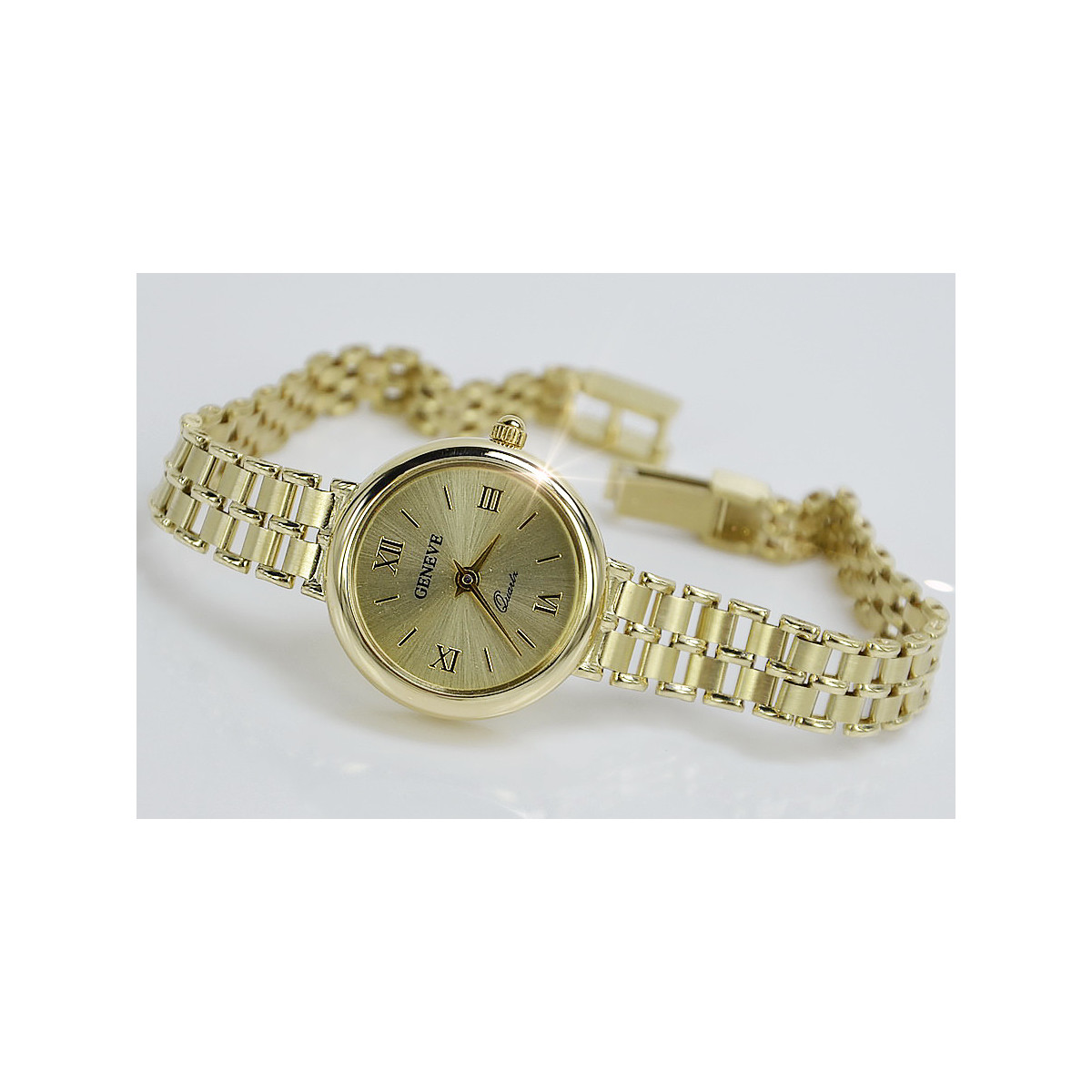 Gold ladies watch ★ zlotychlopak.pl ★ Gold purity 585 333 Low price!