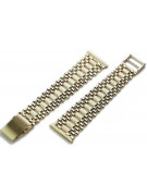 Yellow rose gold watch bracelet ★ russiangold.com ★ Gold 585 333 Low price