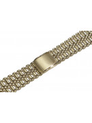 Bracelet ★ de montre en or rose jaune russiangold.com ★ or 585 333 Prix bas