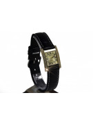 Gold men's watch Geneve ★ zlotychlopak.pl ★ Gold purity 585 333 Low Price!