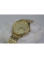 Reloj de oro para hombre Geneve ★ zlotychlopak.pl ★ Pureza de oro 585 333 Precio bajo!