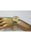 Gold men's watch Geneve ★ zlotychlopak.pl ★ Gold purity 585 333 Low Price!