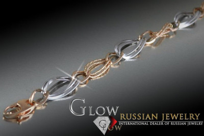 Russian rose gold chain cc013