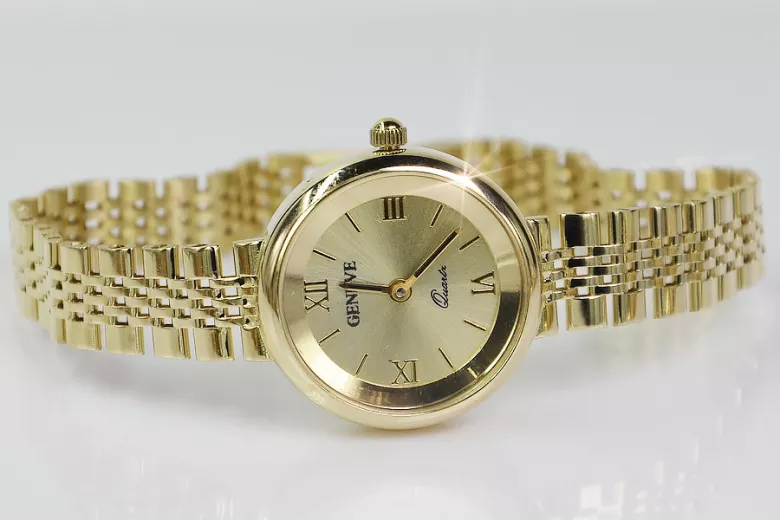 Reloj ★ de oro para damas zlotychlopak.pl Pureza de oro 585 333 ¡★ Precio bajo!