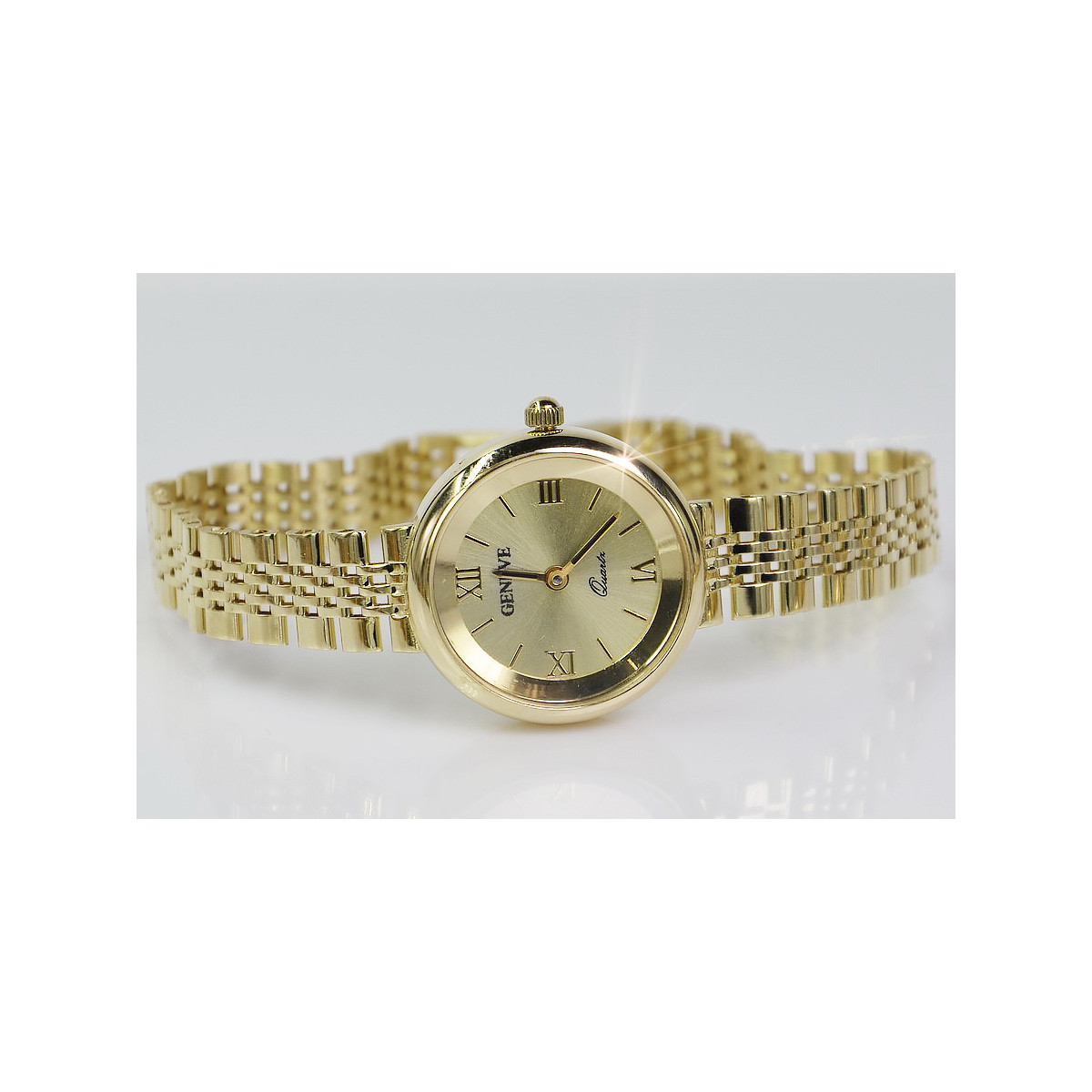 Gold ladies watch ★ zlotychlopak.pl ★ Gold purity 585 333 Low price!