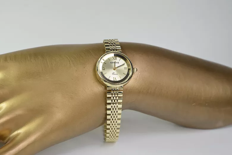 Reloj ★ de oro para damas zlotychlopak.pl Pureza de oro 585 333 ¡★ Precio bajo!