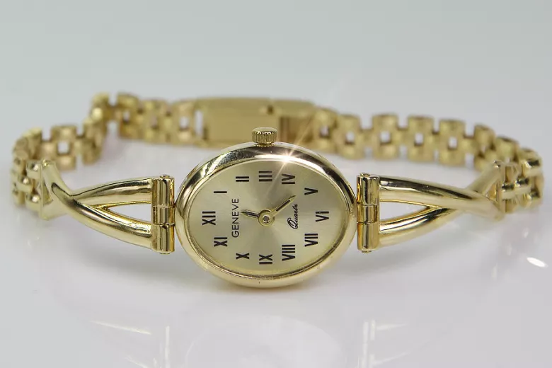 Gold ladies watch ★ zlotychlopak.pl ★ Gold purity 585 333 Low price!