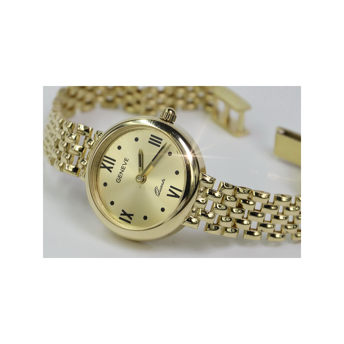 Gold ladies watch ★ zlotychlopak.pl ★ Gold purity 585 333 Low price!